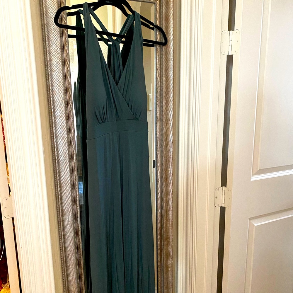 Soma Maxi dress NWT Olive Green.